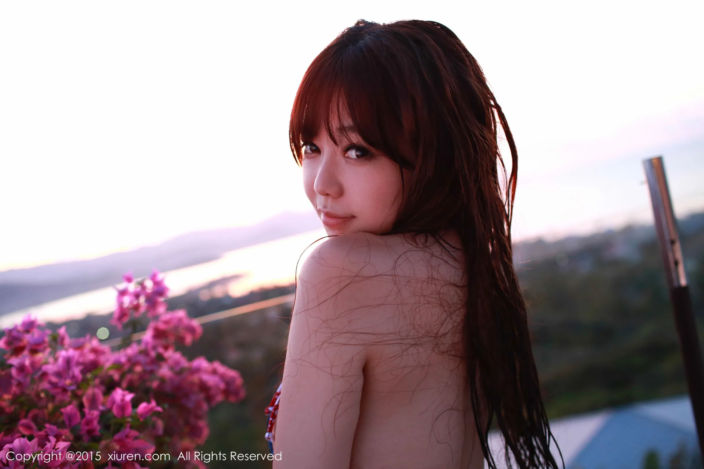 [Xiuren.com] Số 430 Lưu Phi Phi (Faye) - Nhiếp ảnh du lịch Koh Samui: Bộ ảnh đồng phục học sinh + ảnh bikini - 53
