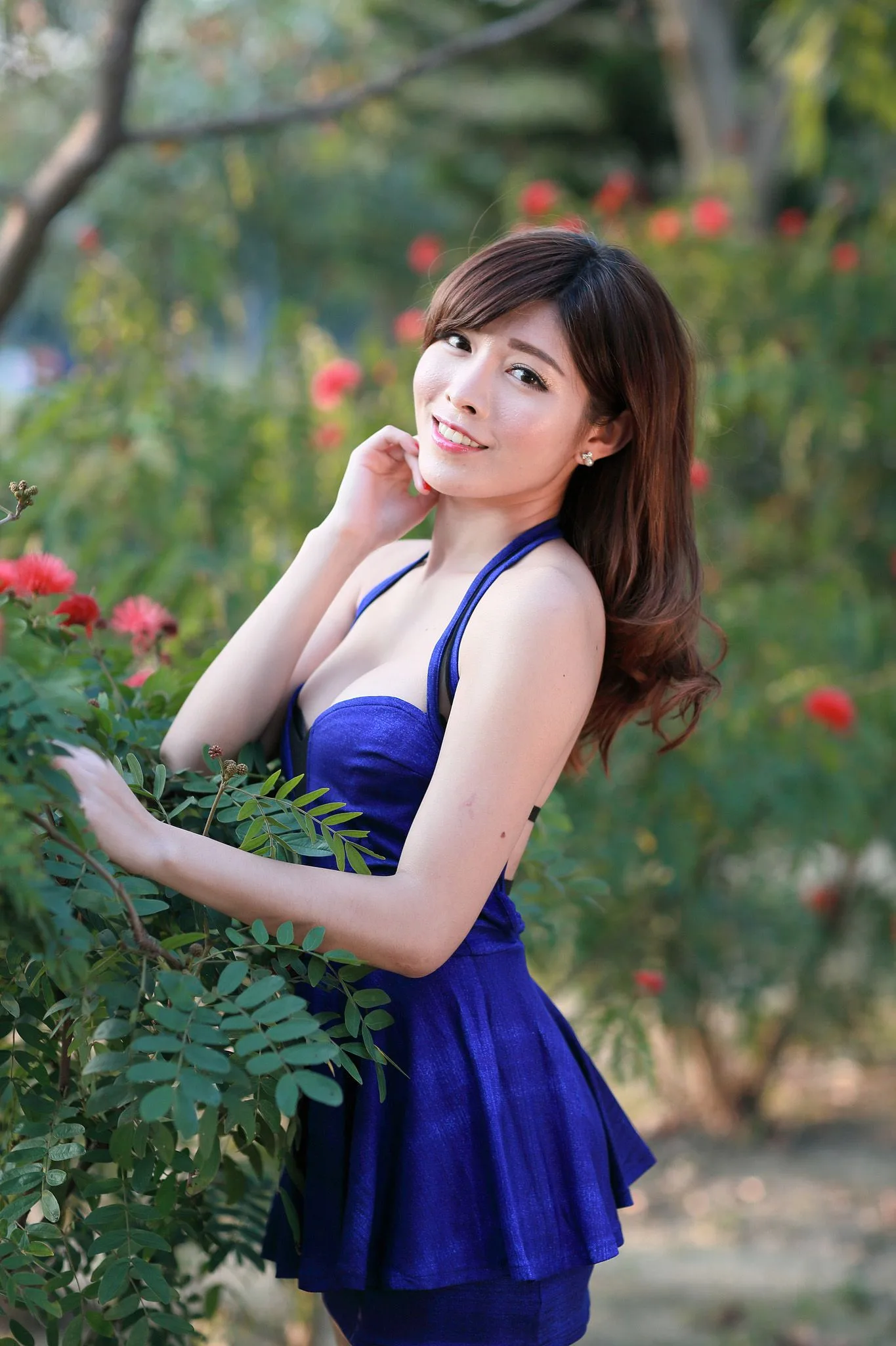 [Chương bổ sung của Beautyleg] Nữ hoàng băng giá Liao Kandi - Bộ ảnh chụp tại công viên đầu hè - 1