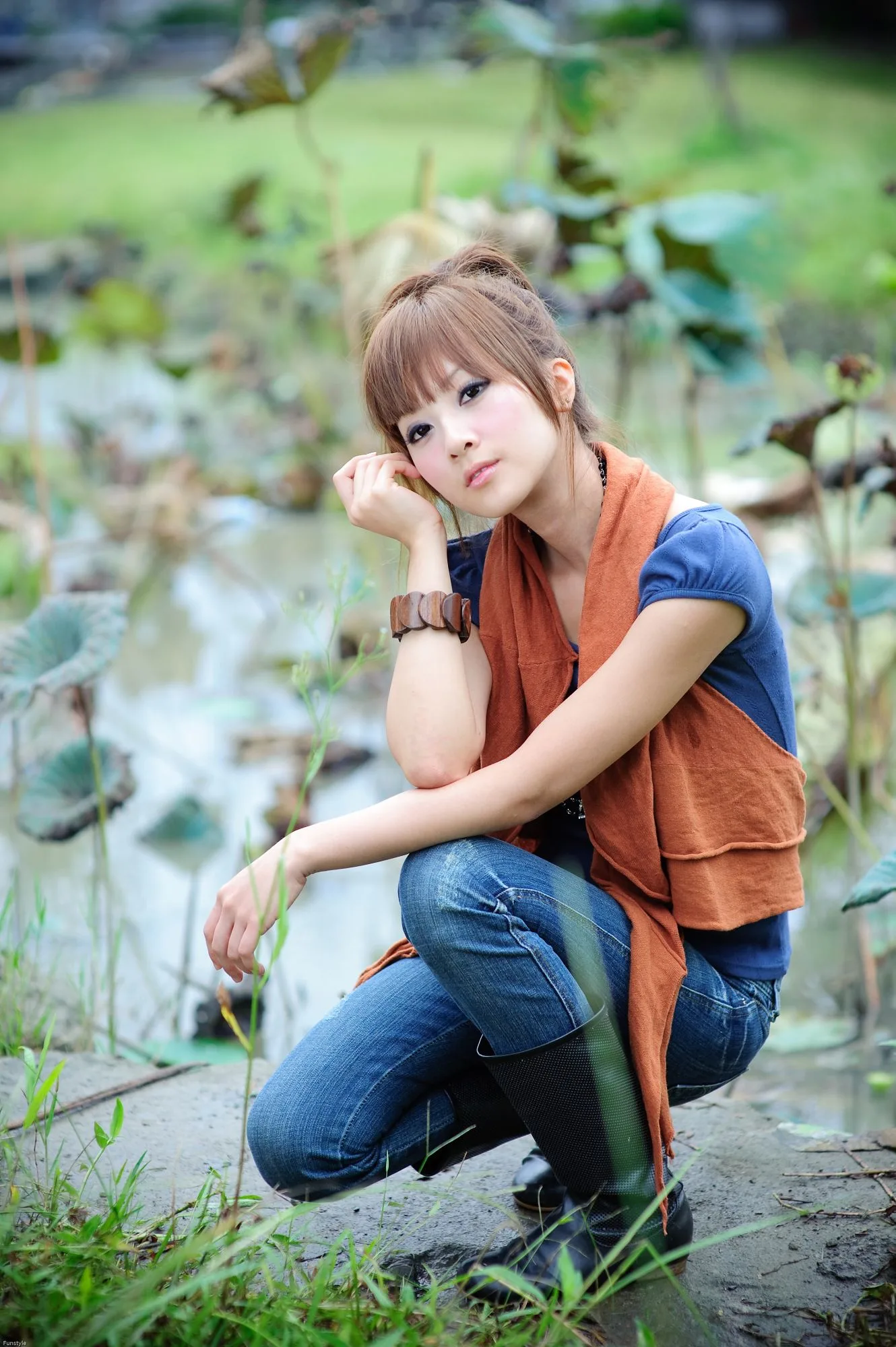 Cô gái Đài Loan Guozi MM - Khu Sáng tạo Hoa Sơn II - 100