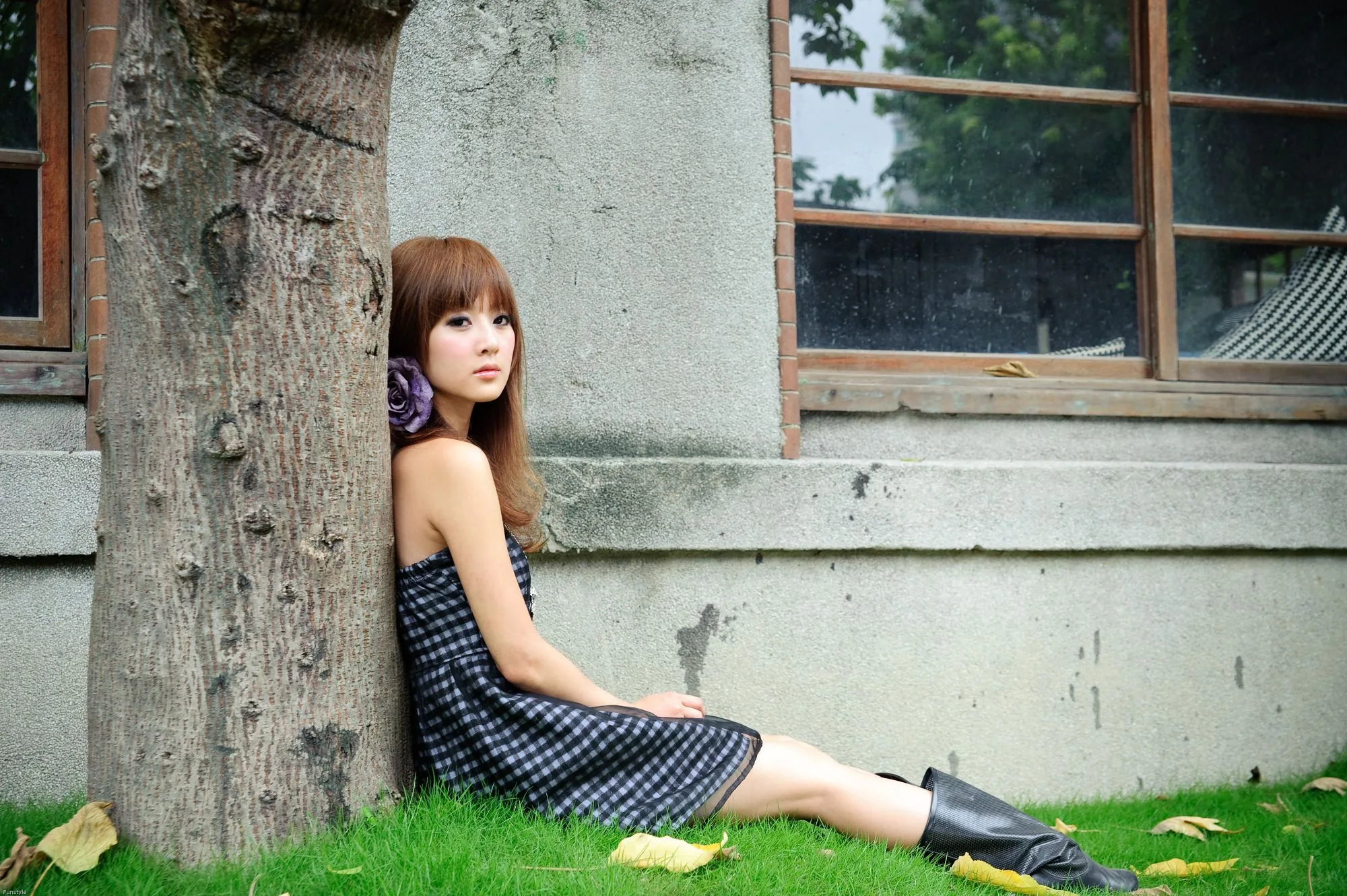 Cô gái Đài Loan Guozi MM - Khu Sáng tạo Hoa Sơn II - 4
